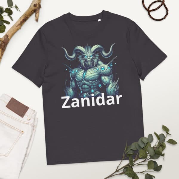 Unisex organic cotton t-shirt Zanidar - Image 5